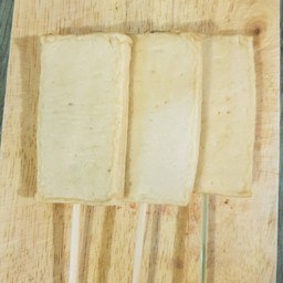 เต้าหู้ปลาแผ่น fish tofu slice / 鱼豆腐片