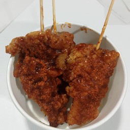ไก่ไม่มีกระดูก ทอด ทาซอสหม่าล่า แซ่บเว้อ