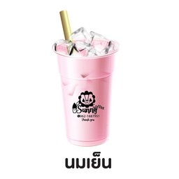 นมชมพูเย็น