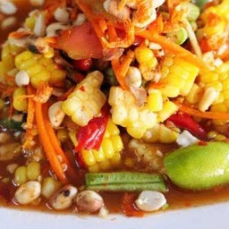 ส้มตำเจ๊ลา น้ำปลาร้าสมุนไพร