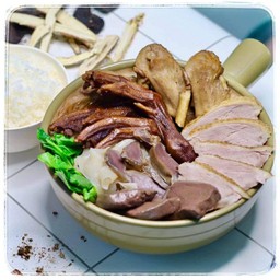 ขา+ปีก เป็ดอบหม้อดิน