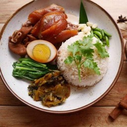 เฮียต้าข้าวขาหมูปราบเซียน บางบัวทอง