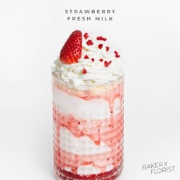 strawberry fresh milk