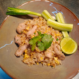 DL:ข้าวผัดหมู/Fried rice with pork
