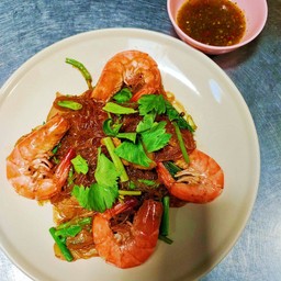 กุ้งอบวุ้นเส้น