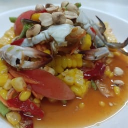 ตำข้าวโพดปูม้า