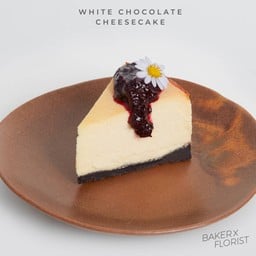 White chocolate cheesecake