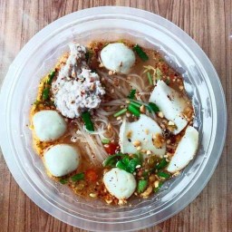 เจ้หมวย&เจ้เปิ้ล เย็นตาโฟ ต้มยำ ตลาดสมเด็จ ตลาดสมเด็จ