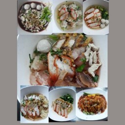ชายสี่ บะหมี่เกี๊ยว หมูแดงหมูกรอบน้ำตกเย็นตาโฟ. สตรีทยา2 ซอย19 หน้าเซเว่น