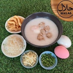 โจ๊กทะเล (กุ้ง+หมึก)