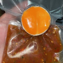 ไข่ครอบ 1 ฟองพร้อมน้ำจิ้ม