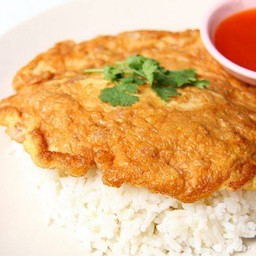 ข้าวไข่เจียวหมูสับ