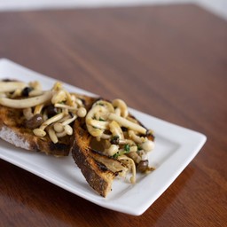 Sautéed Mushroom Toast