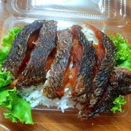 ข้าวหมูทอด by คุณหญิง