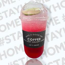 แดงมะนาวน้ำผึ้งโซดา (ขนาดแก้ว 22 oz)