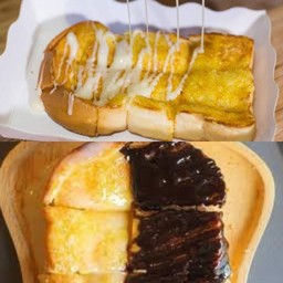 เชตอิ่มจุก ปังทูโทน+ปังเนยนม