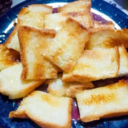 ปังปิ้ง นม+น้ำตาล
