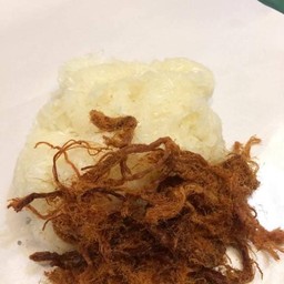 ข้าวเหนียวหมูฝอย