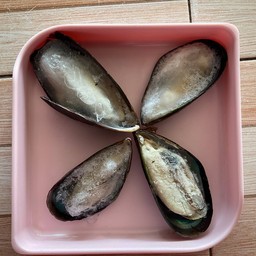 หอยแมงภู่ชิลีในฝา