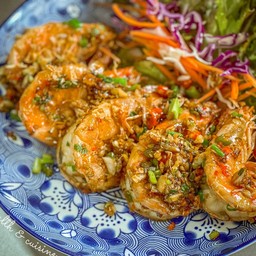 กุ้งผัดพริกเกลือ