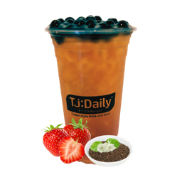 ชามะลิสตรอว์เบอร์รี่