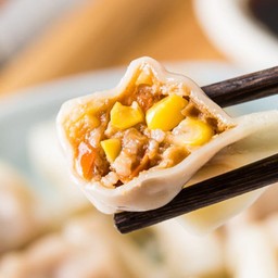 ข้าวโพดหมูสับ