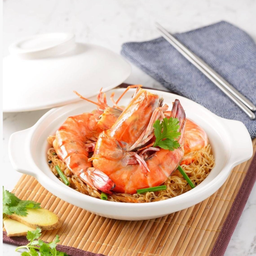 กุ้งอบวุ้นเส้น