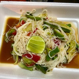 ซั่วผักลวก