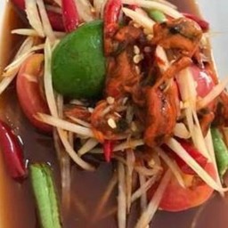 ตำ หอยดอง