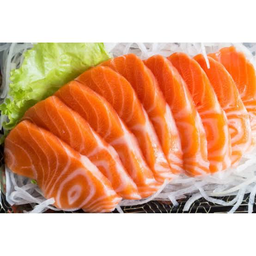 Salmon sashimi แซลมอลซาชิมิ