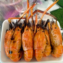 กุ้งเผาตัวผู้หัวมันไซส์ใหญ่15 -16 ตัวโล 1กิโล