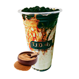 นมสดบราวน์ชูก้า