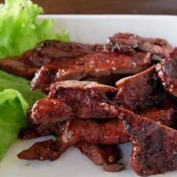 ตับเนื้อย่าง