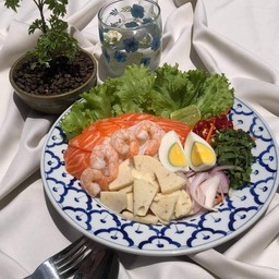 ยำฃขนมจีนพริกสด