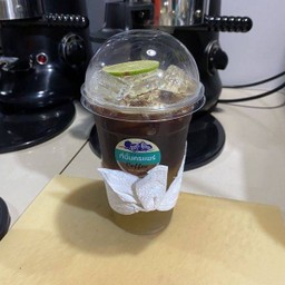 อเมริกาโน่น้ำผึ้งมะนาวเย็น