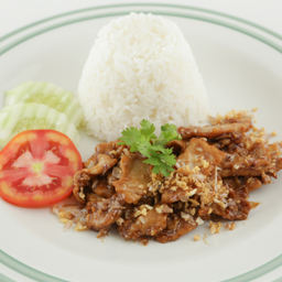 ข้าวกระเทียมพริกไทย.