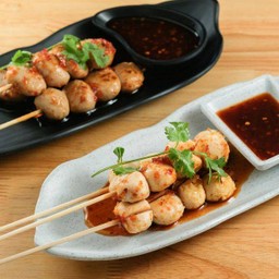 Grilled Pork Meatballs