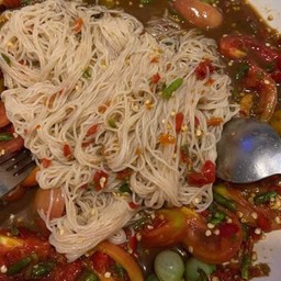 ตำขนมจีนปูปลาร้า
