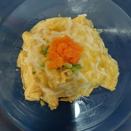 ข้าวหน้าไข่ข้นแฮม+ซีส