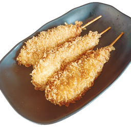 ไก่ทอดชุบเกล็ดขนมปัง 3 ไม้