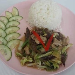 ข้าว+ผัดโป๊ยเซียน