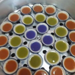 ขนมถ้วย 3 สี