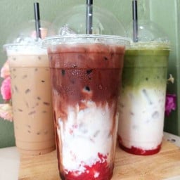 Alive cafe coffee  sweet  เครื่องดื่มเย็น กาแฟ สมูทตี้ อิตาเลียนโซดา