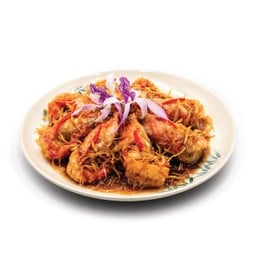 กุ้งแก้วซอสมะขาม