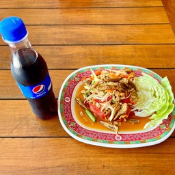 ชุดcombo ส้มตำไทย+Pepsi