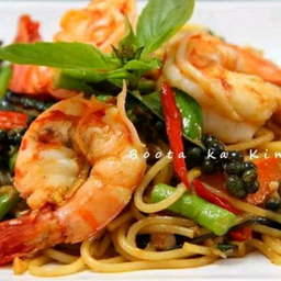 สปาเกตตี้ผัดขี้เมา