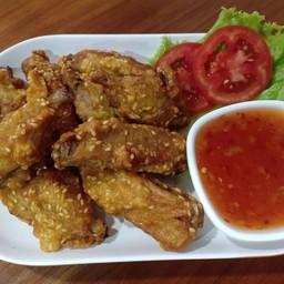 ปีกไก่ทอด