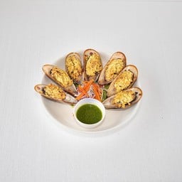 หอยนิวซีแลนด์อบกระเทียม