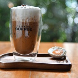 กาแฟพรีเมี่ยม กาแฟไข่เค็มเย็น
