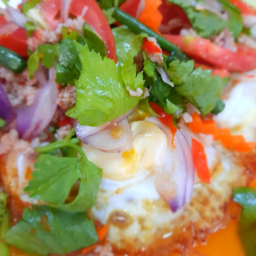 ยำไข่ดาว